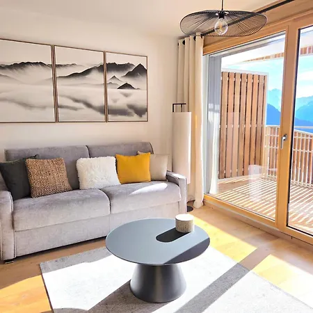 Premium Neuf & Calme - Vue Exceptionnelle Huez