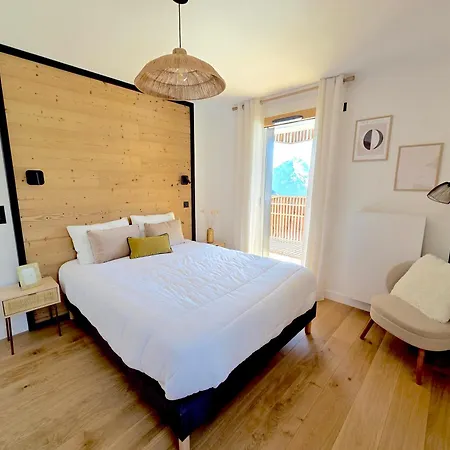 Premium Neuf & Calme - Vue Exceptionnelle Apartamento Huez
